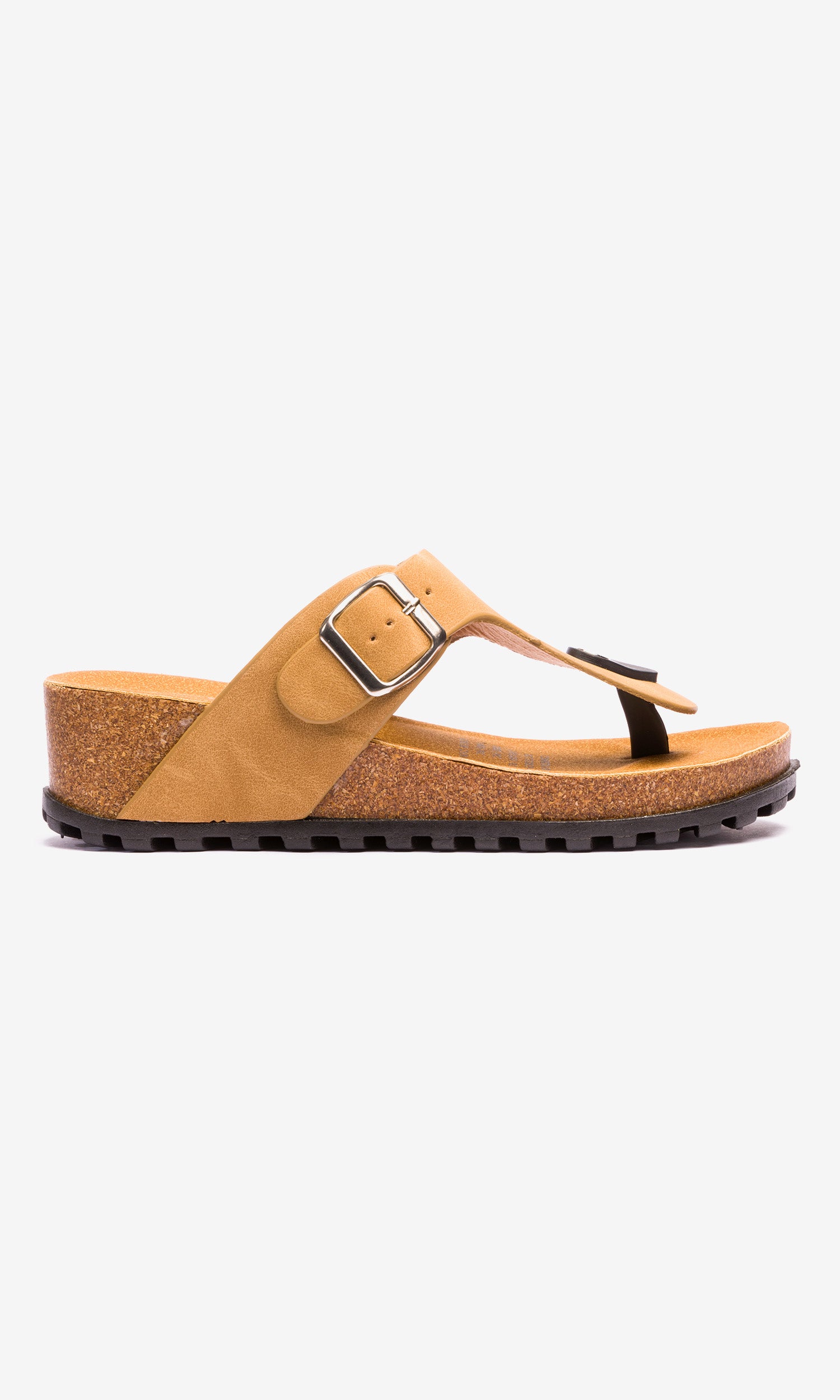 Sandalia Mujer Beige Razo Chancleta Chancleta